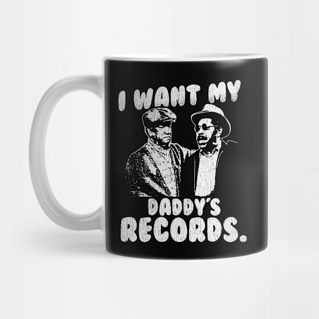 Vintage I Want My Daddy Records by charlesturners